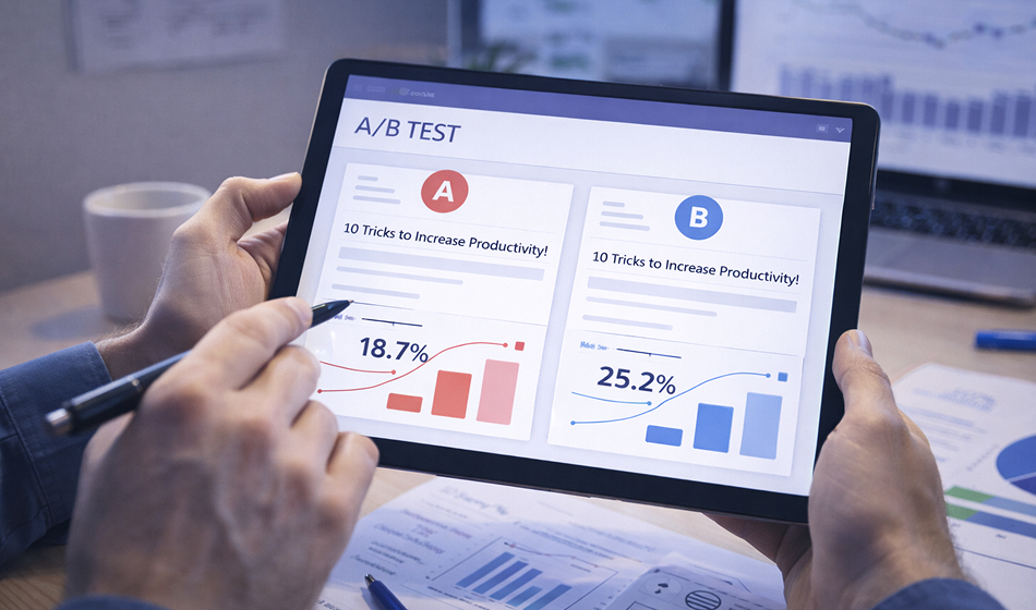 6 tests A/B para incrementar el open rate de tus campañas de mailing